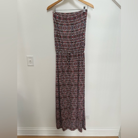Strapless Maxi Dress by Elan Beach Size Medium - Picture 2 of 5